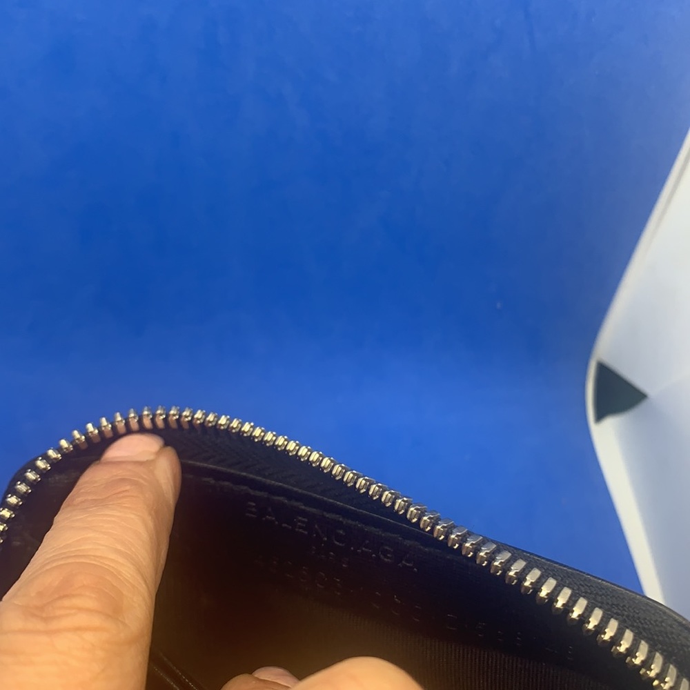 Iconic‎ Balenciaga black leather wallet - Picture 8 of 11